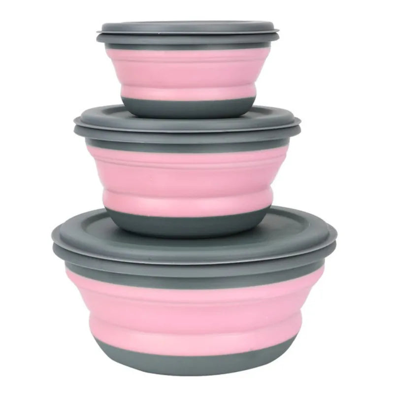 Set de 3 Bowls para Camping o Exteriores