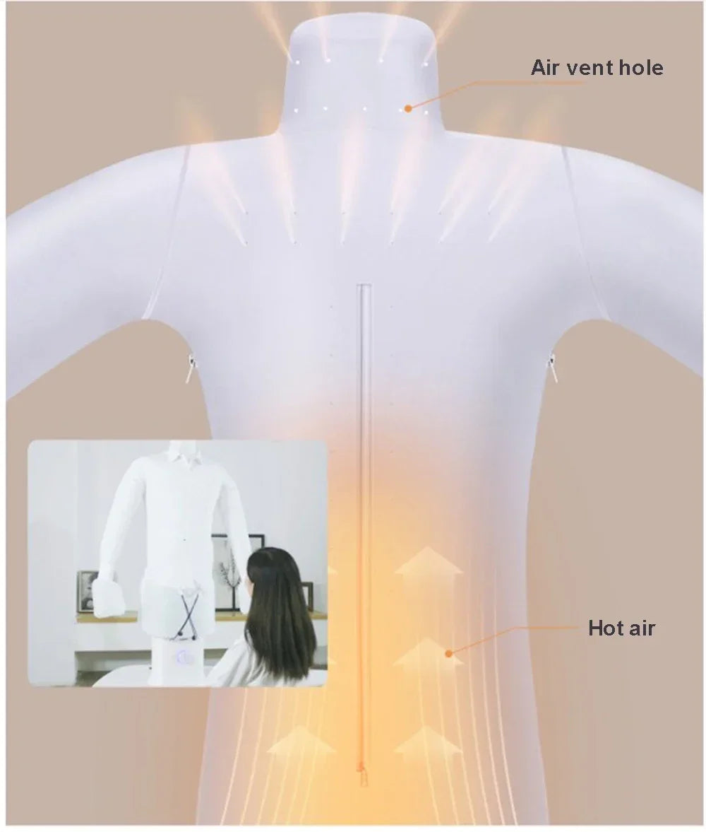 Planchador de Aire para Camisas y Poleras