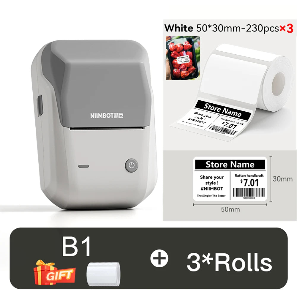 Impresora Termal 5cm con Rollos
