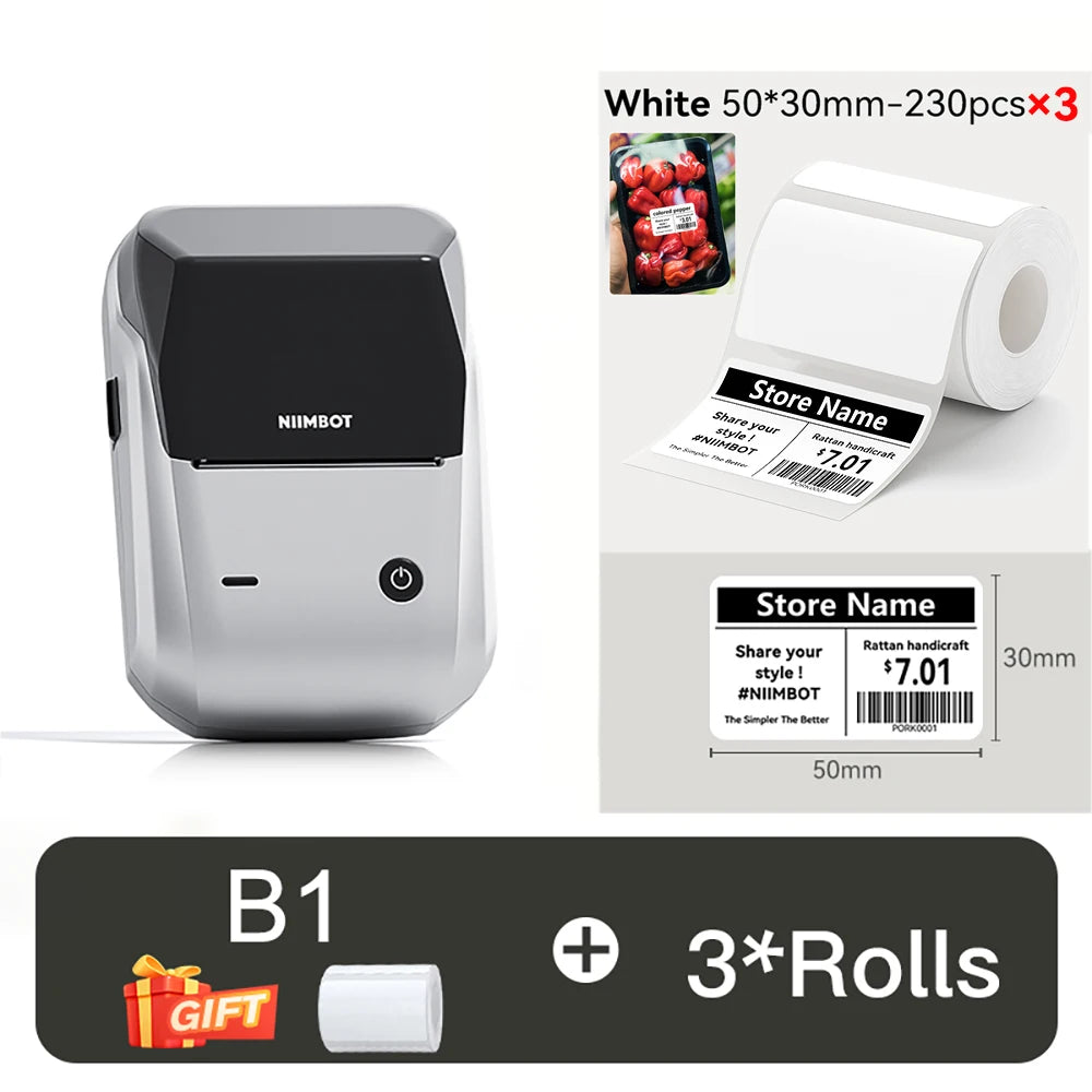 Impresora Termal 5cm con Rollos
