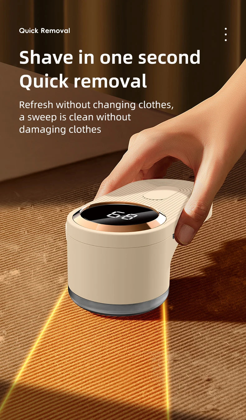 Removedor Eléctrico de Hilachas y Motas de Ropa