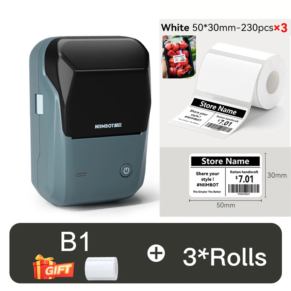 Impresora Termal 5cm con Rollos