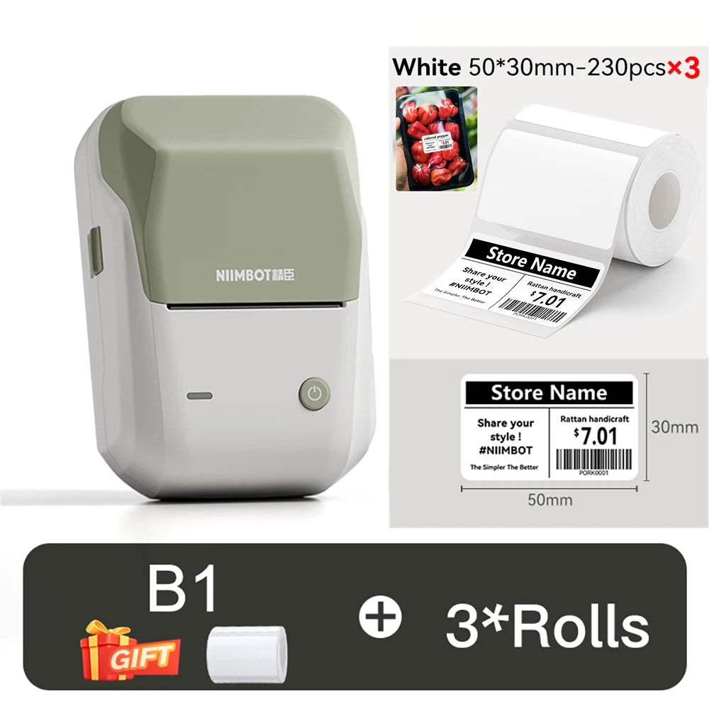 Impresora Termal 5cm con Rollos