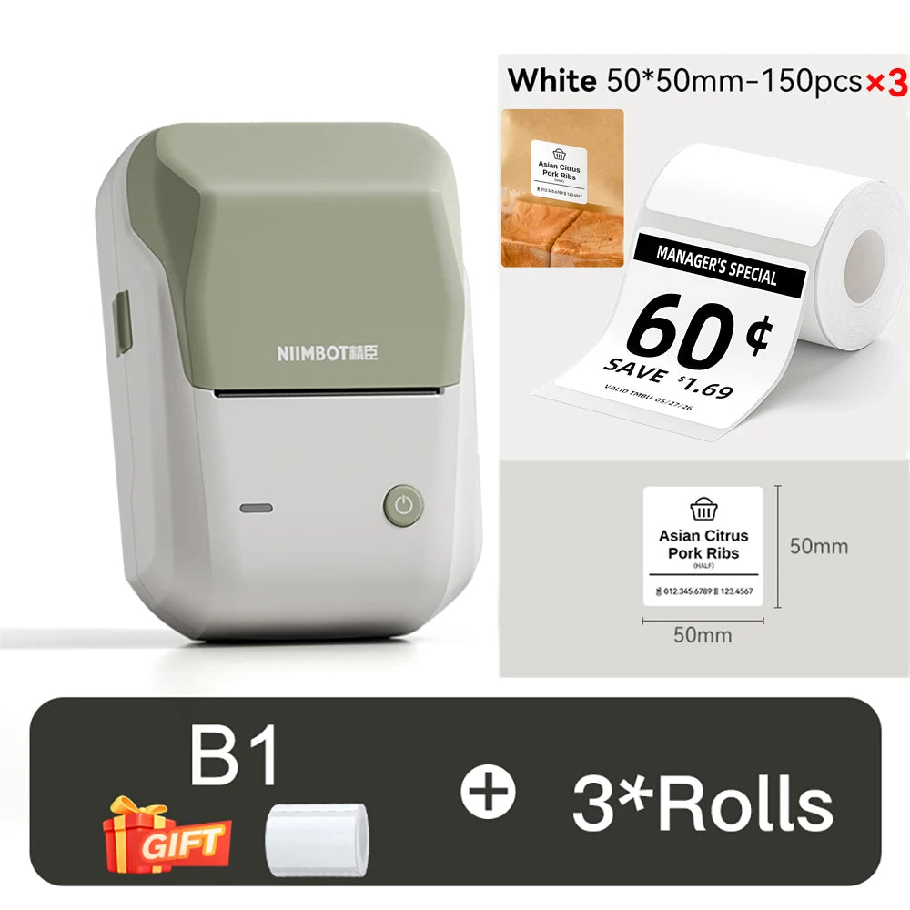 Impresora Termal 5cm con Rollos