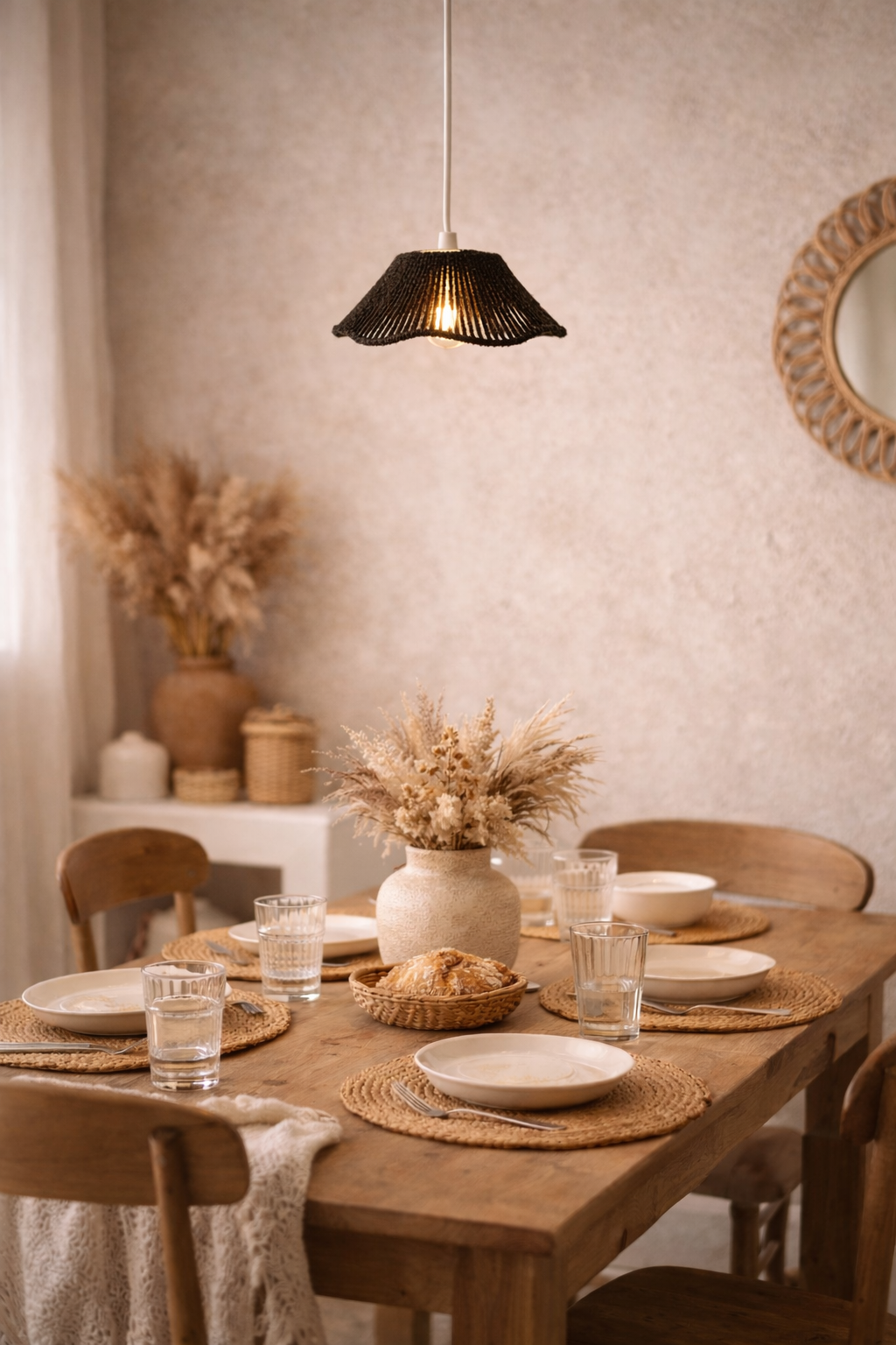 Pantalla Coastal Rope · Tejida en cuerda