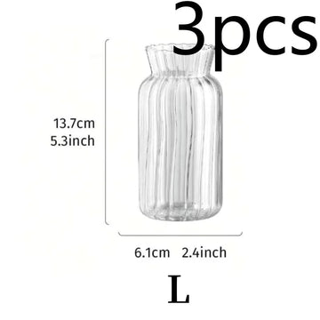 Transparent-L 3pcs