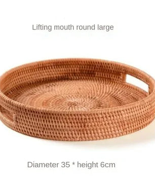 Canasto tejido rectangular Harbor Weave · Organizador multiuso