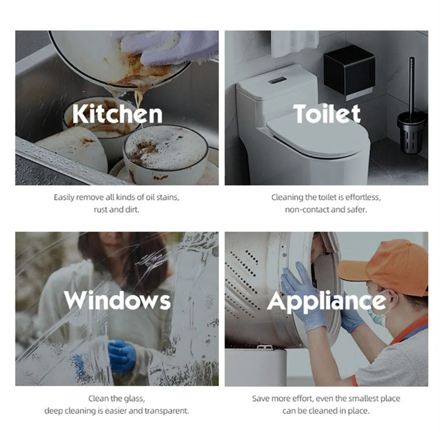 Limpiador de cepillo eléctrico multifuncional 3 en 1, cepillo de limpieza giratorio para fregadero de baño, cocina, ventana, Coche