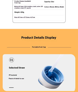 Botella térmica acero 304 · Taza deportiva 700ml / 1L