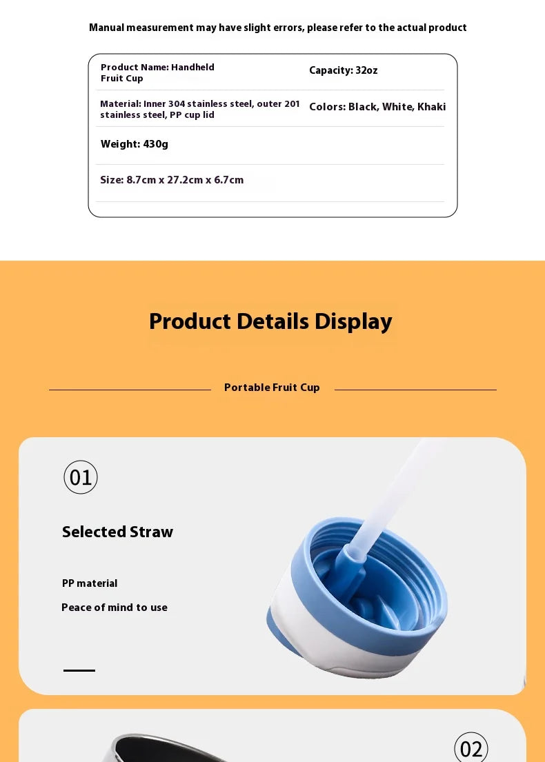 Botella térmica acero 304 · Taza deportiva 700ml / 1L