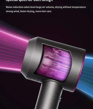 NovaVibe Secador de pelo iónico · Profesional liviano