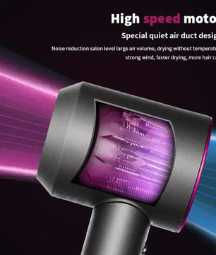 NovaVibe Secador de pelo iónico · Profesional liviano