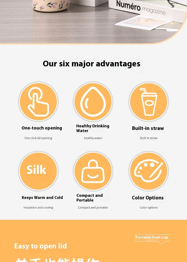 Botella térmica acero 304 · Taza deportiva 700ml / 1L