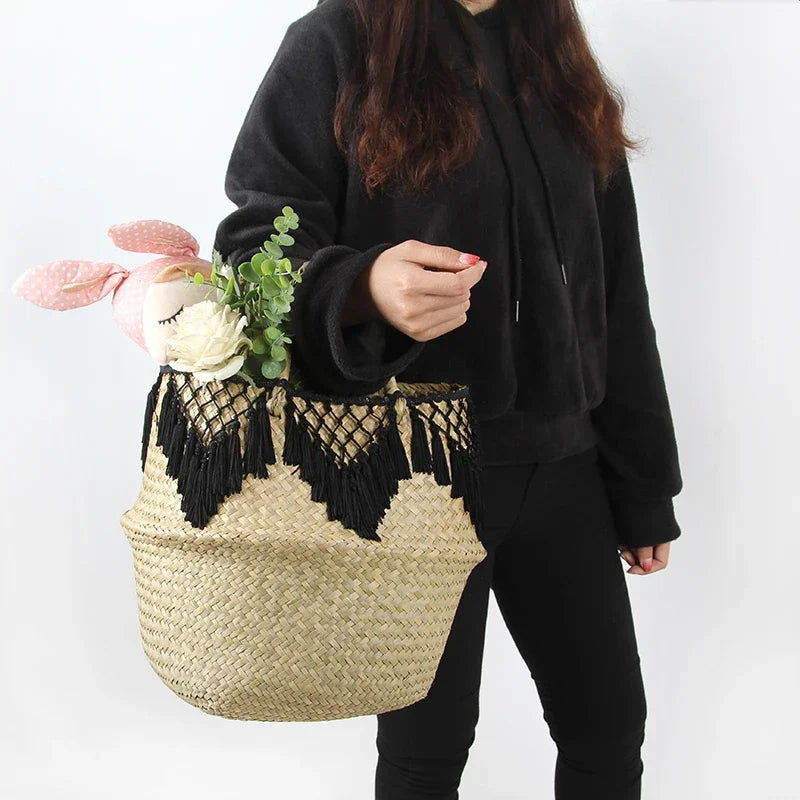 Canasto de Ratán para Ropa Soc
