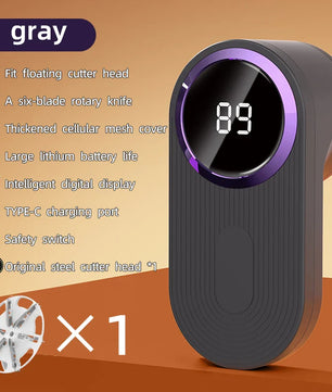 Quitapelusas eléctrico SoftGuard · Recargable USB