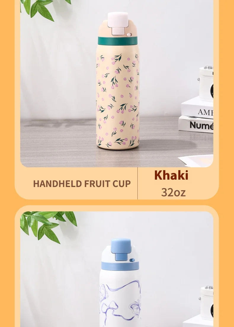 Botella térmica acero 304 · Taza deportiva 700ml / 1L