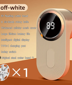 Quitapelusas eléctrico SoftGuard · Recargable USB