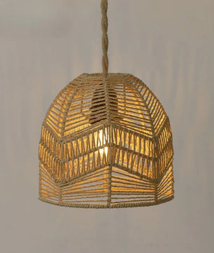 Lámpara colgante bambú