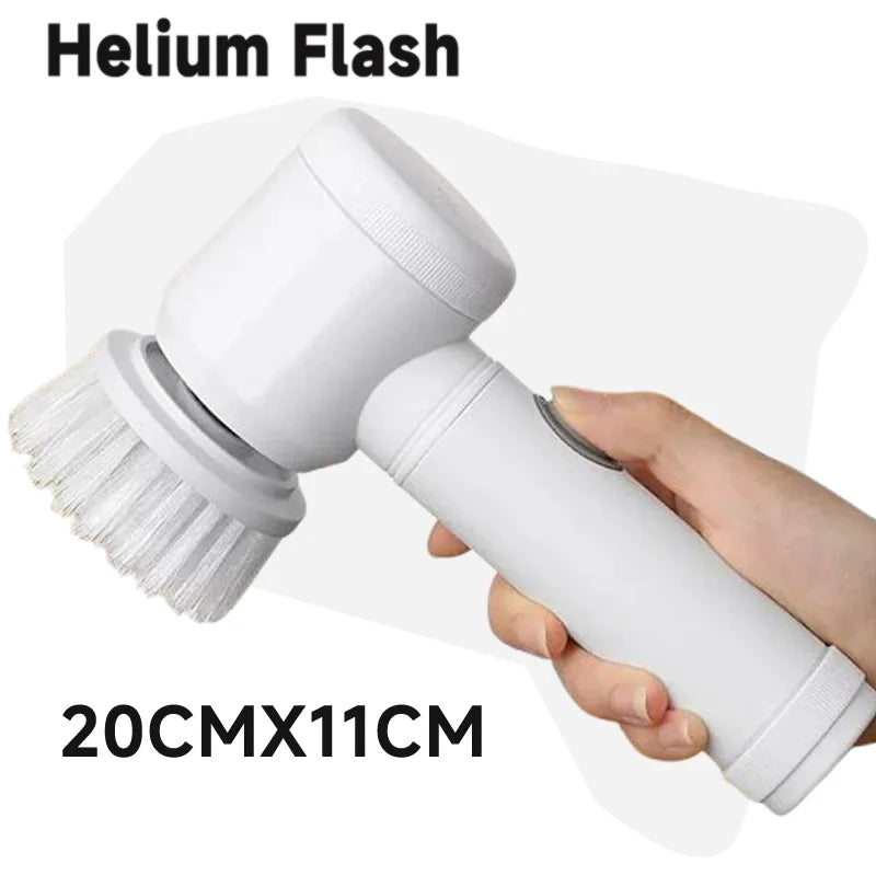 Cepillo de limpieza eléctrico multiusos, utensilios de cocina, cepillos para el cabello, escoba de baño, inodoro, fregonas giratorias inalámbricas para el hogar