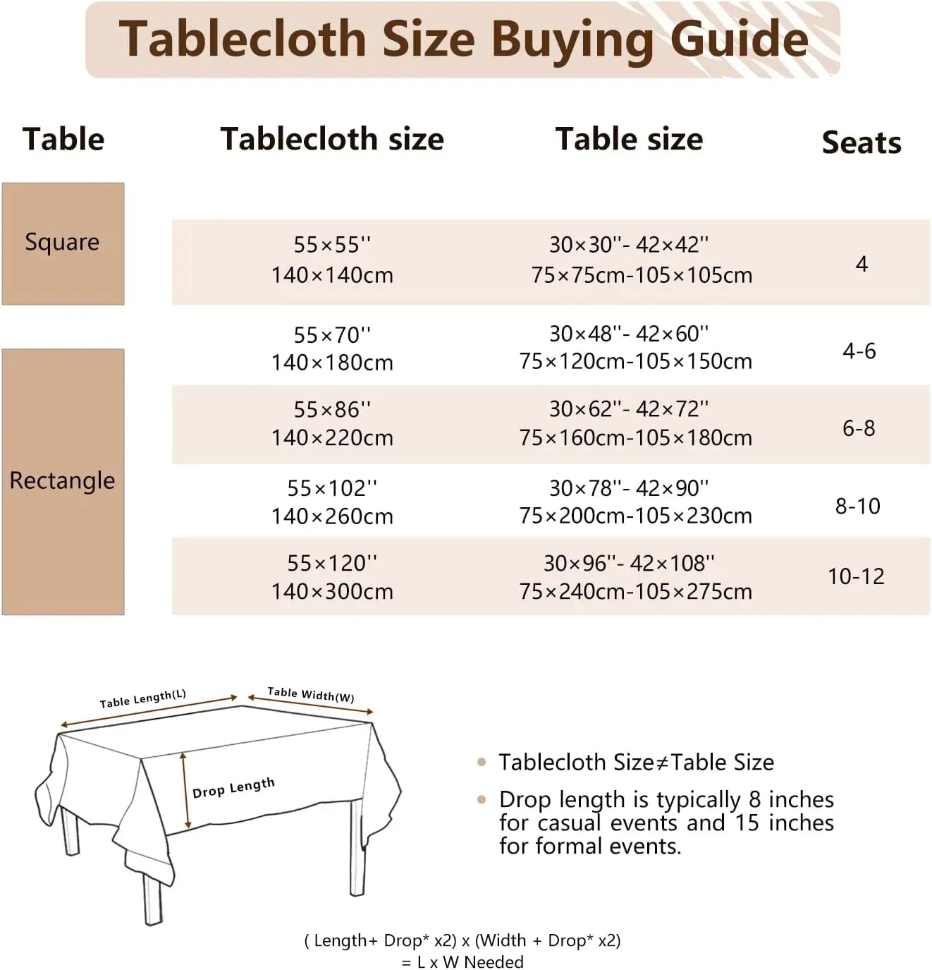 Mantel lino algodón con borlas · Mantel rectangular decorativo