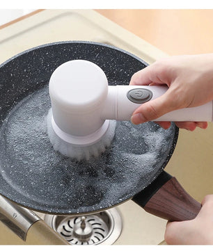 Helium Flash Brush Cepillo eléctrico multiuso inalámbrico · 5 cabezales intercambiables