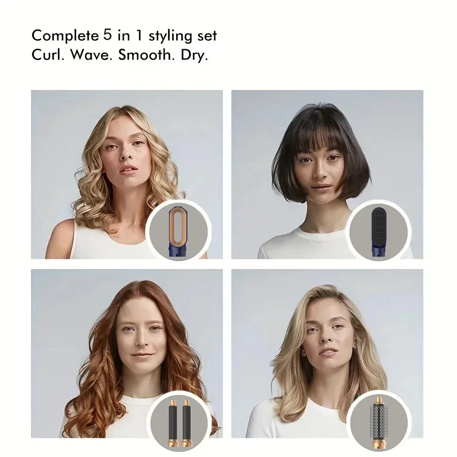 Secador de pelo 5 en 1 con IA