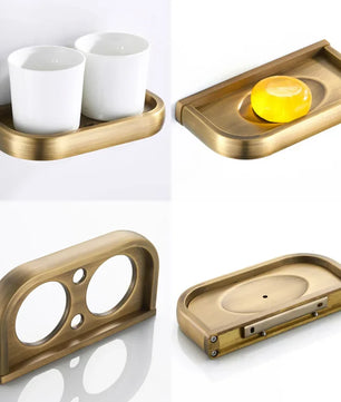 Set de baño Golden Heritage · Dorado Envejecido