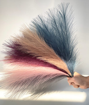 Flores de pampas para decoración 10 unidades de 42cm