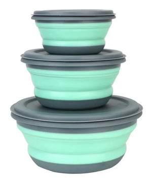 Set de 3 Bowls para Camping o Exteriores
