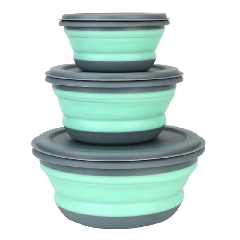 Set de 3 Bowls para Camping o Exteriores