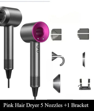 NovaVibe Secador de pelo iónico · Profesional liviano