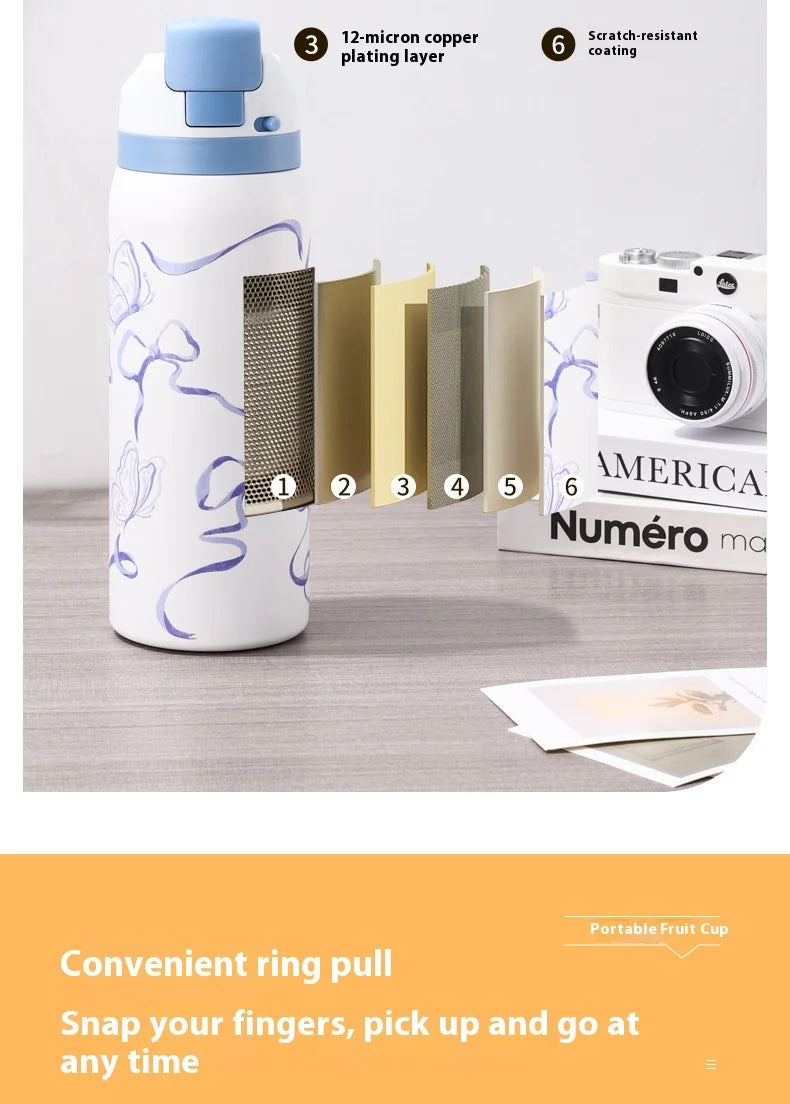 Botella térmica acero 304 · Taza deportiva 700ml / 1L