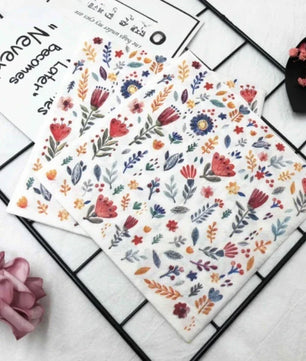 Servilletas Bloom & Brunch · 16,5 x 16,5 cm en papel premium