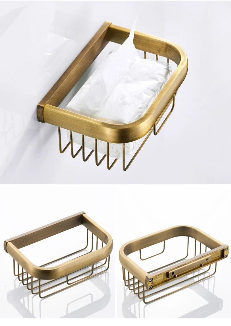 Set de baño Golden Heritage · Dorado Envejecido
