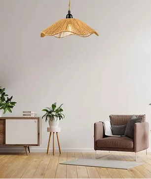 Pantalla de cuerda para lámparas