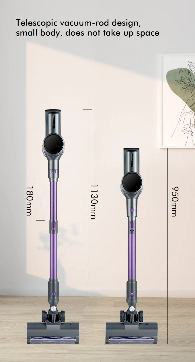 Armo V14 Aspiradora portátil inalámbrica 250W 30kpa potente aspiradora eléctrica de cuatro en uno aspiradora eléctrica sin cuerda aspiradora antiparasitario para automóviles domésticos 1.2l taza de polvo ajustable tubo