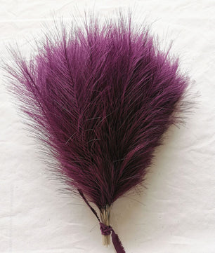 Flores de pampas para decoración 10 unidades de 42cm