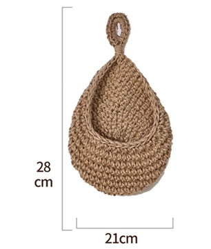 Canasto Colgante Oasis Drop · XL · Fibra Natural