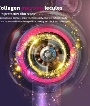 NovaVibe Secador de pelo iónico · Profesional liviano