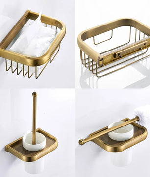 Set de baño Golden Heritage · Dorado Envejecido