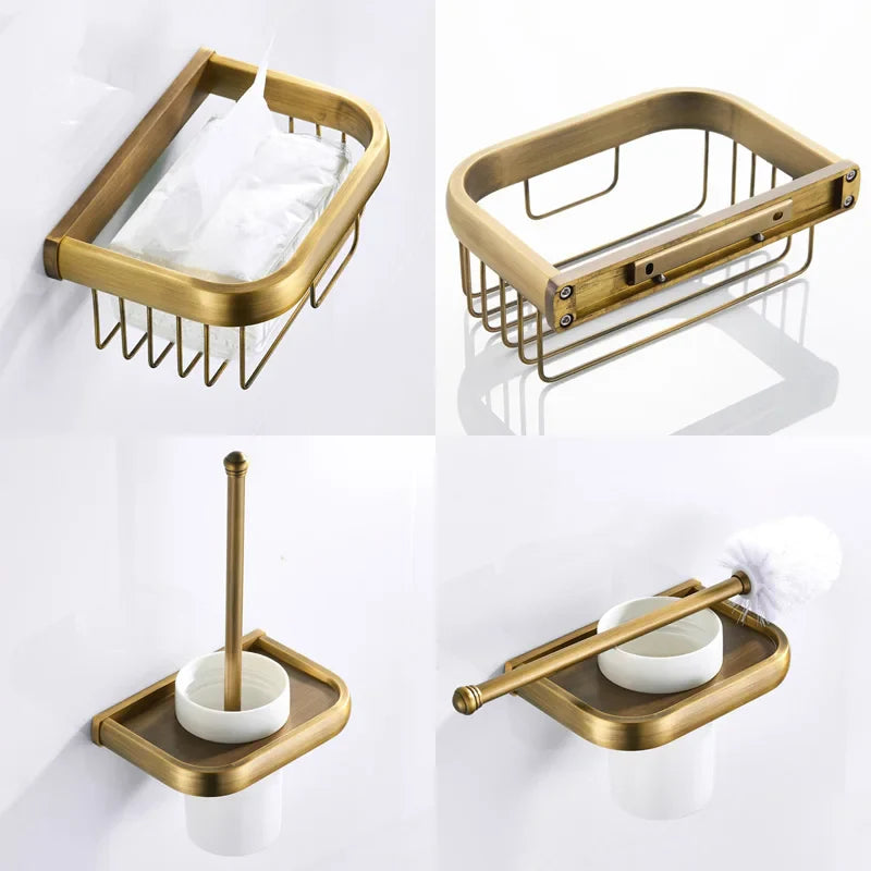 Set de baño Golden Heritage · Dorado Envejecido