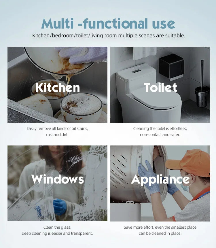Limpiador de cepillo eléctrico multifuncional 3 en 1, cepillo de limpieza giratorio para fregadero de baño, cocina, ventana, Coche