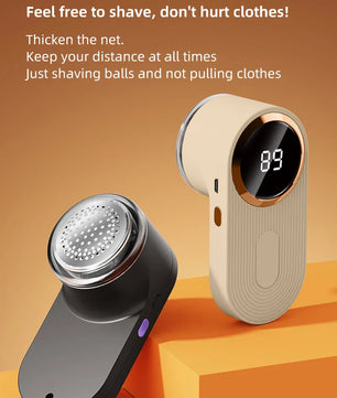 Quitapelusas eléctrico SoftGuard · Recargable USB