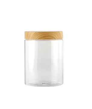 Jarras con tapa de madera anti humedad