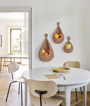 Canasto Colgante Oasis Drop · XL · Fibra Natural