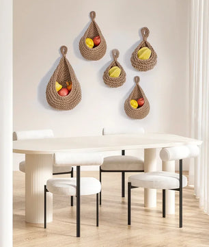 Canasto Colgante Oasis Drop · XL · Fibra Natural