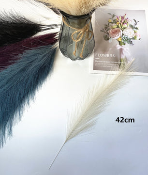 Flores de pampas para decoración 10 unidades de 42cm