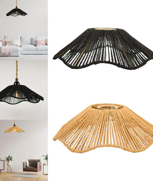 Pantalla de cuerda para lámparas