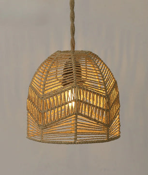 Lámpara colgante bambú