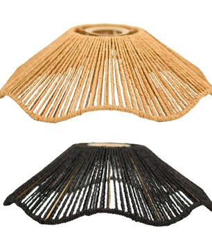 Pantalla de cuerda para lámparas